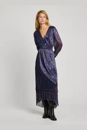 Pepe Jeans V-neck maxi dress