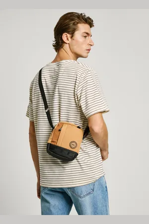 Pepe Jeans Adjustable strap reporter bag