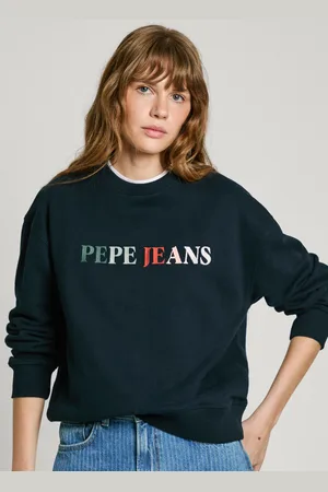 Pepe Jeans Crew neck logo sweatshirt