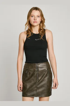 Pepe Jeans Sleeveless ribbed top