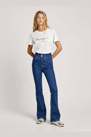 Pepe Jeans High-rise flare fit jeans