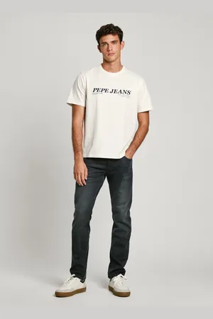 Pepe Jeans Slim fit mid-rise jeans - track