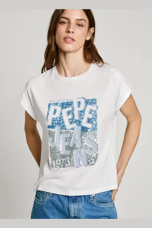 Pepe Jeans Maxi logo print t-shirt