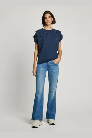 Pepe Jeans Mid-rise flare fit jeans - venus
