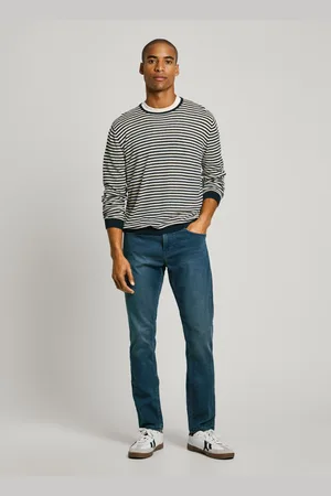 Pepe Jeans Slim fit mid-rise jeans - track