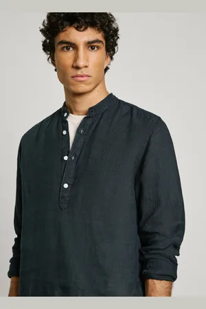 Pepe Jeans Regular fit half placket shirt