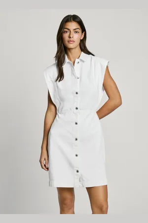 Pepe Jeans Regular fit denim mini dress