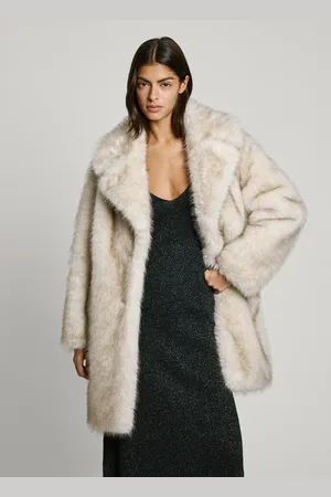 Pepe Jeans Faux fur coat