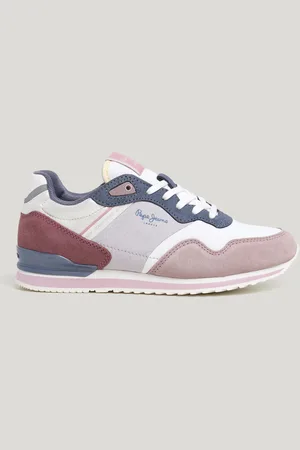 Pepe Jeans Printed logo running trainers
