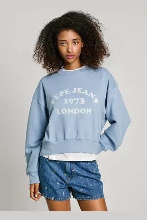 Pepe Jeans Crew neck logo sweatshirt
