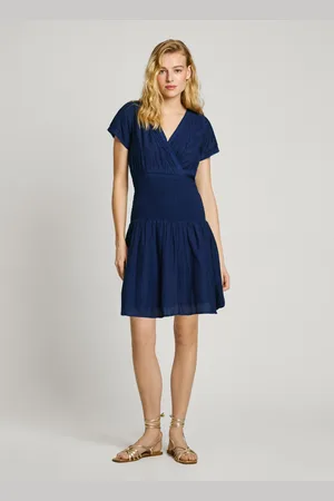 Pepe Jeans V-neck mini dress
