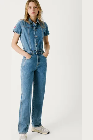 Pepe Jeans Regular fit long denim jumpsuit