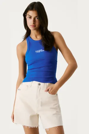 Pepe Jeans Ribbed armhole sleeve t-shirt