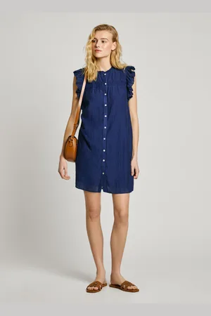 Pepe Jeans Voile mini dress