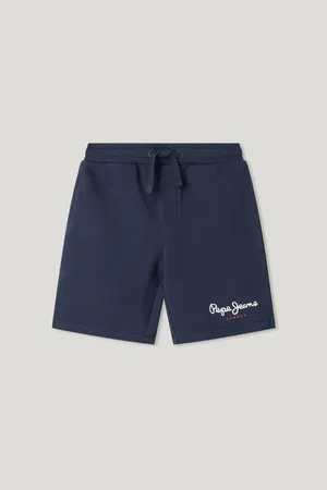 Pepe Jeans Printed logo fleece shorts