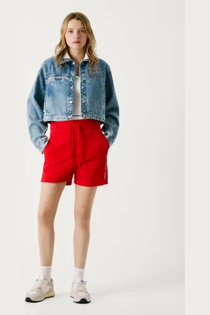 Pepe Jeans Fleece shorts with adjustable waist