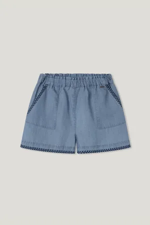 Pepe Jeans Elastic waist denim shorts