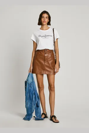 Pepe Jeans Regular fit strass logo t-shirt