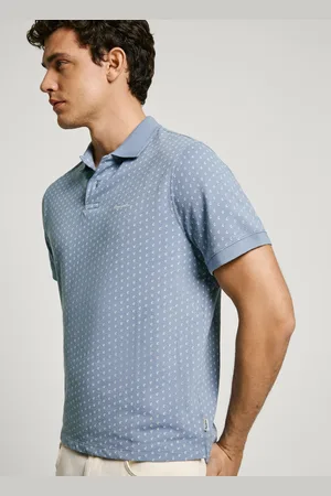 Pepe Jeans Slim fit printed piqué short-sleeve polo