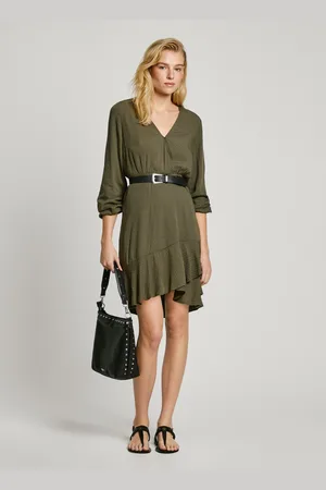 Pepe Jeans V-neck mini dress