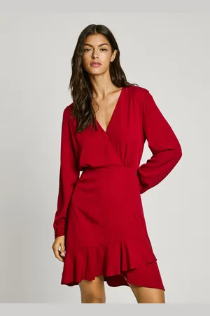 Pepe Jeans V-neck mini dress