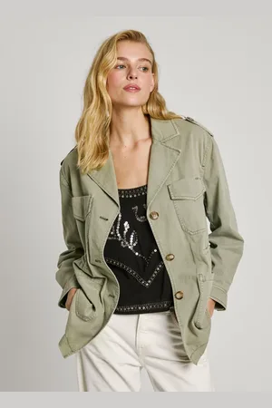 Pepe Jeans Long button-up jacket