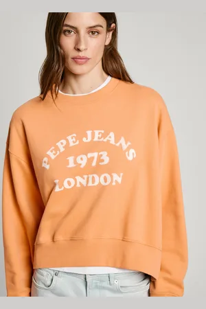 Pepe Jeans Crew neck logo sweatshirt