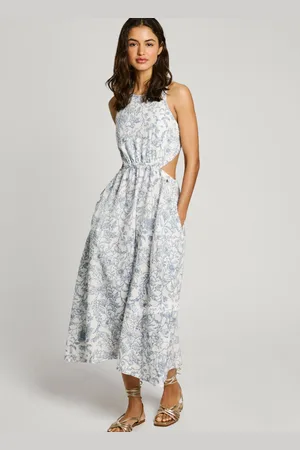 Pepe Jeans Floral print midi dress