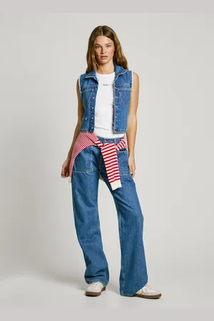 Pepe Jeans Relaxed fit denim gilet