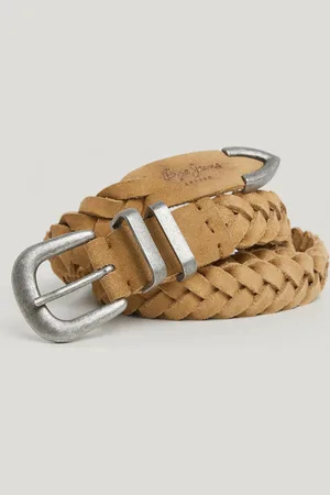 Pepe Jeans Braided leather belt