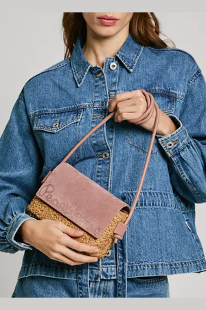 Pepe Jeans Embossed logo shoulder bag