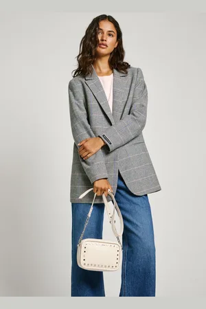 Pepe Jeans Metal studded shoulder bag
