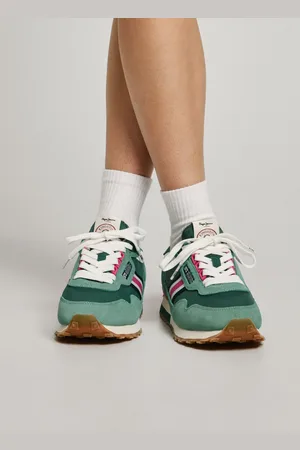 Pepe Jeans Running shoes with suede details - kingston