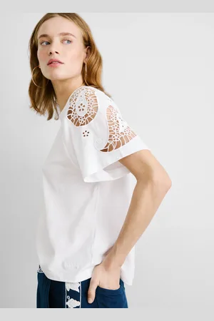 Pepe Jeans T-shirt with embroidered sleeves