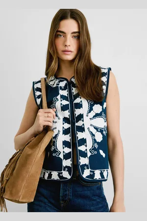 Pepe Jeans Contrast embroidered vest