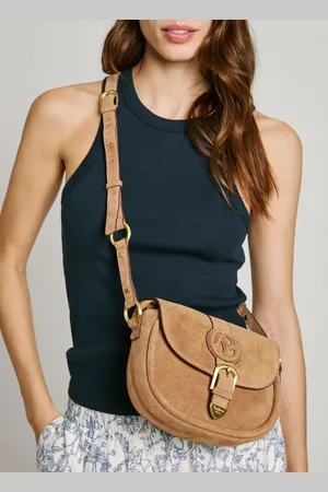 Pepe Jeans Suede flap bag