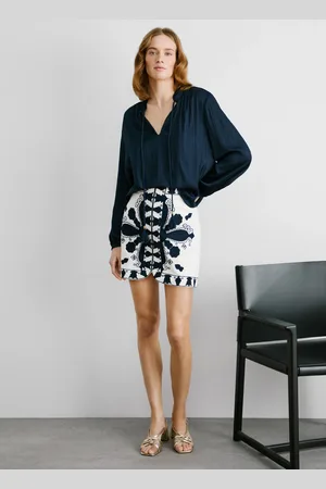 Pepe Jeans Mao collar satin blouse