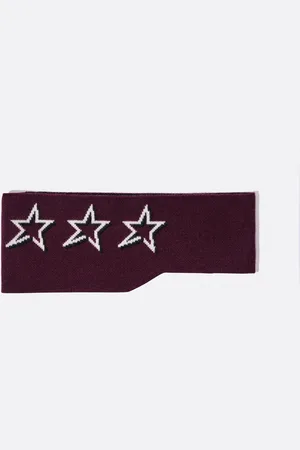 Perfect Moment Star Merino Wool Headband ONESIZE