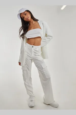 Pink Vanilla Wide Leg Pocket Cargo Pants - 12