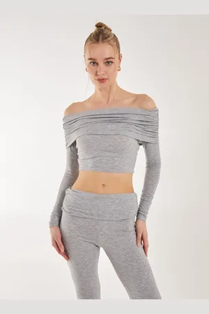 Pink Vanilla Off the Shoulder Lounge Top - S