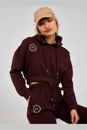 Pink Vanilla Cropped Hoodie - S