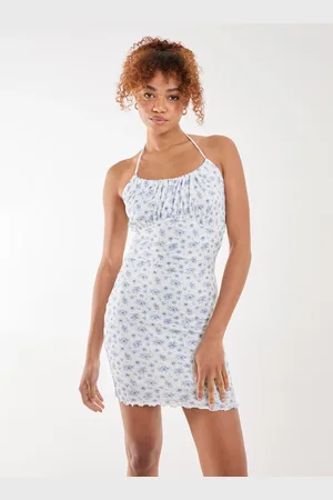 Pink Vanilla Floral Broderie Mini Dress - 10