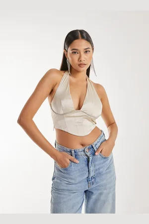 Pink Vanilla Diamante Halter Neck Top - 6