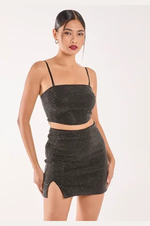 Pink Vanilla Rhinestone Multiway Corset Top - 6