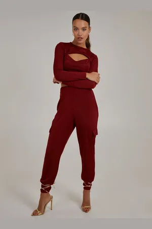 Pink Vanilla Slinky Luxe Pocket Joggers - L