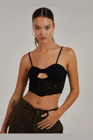 Pink Vanilla Cut Out Corset Top - 12