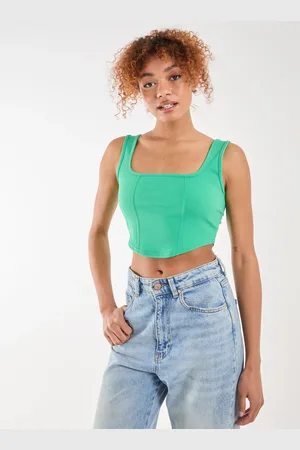 Pink Vanilla Corset Vest Top - L