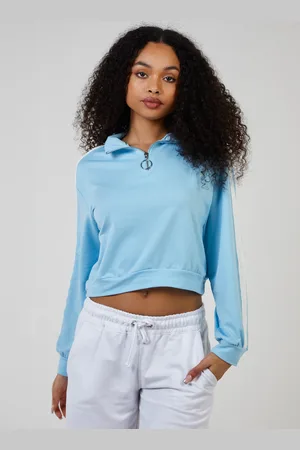 Pink Vanilla Half Zip Up Sweatshirt - S