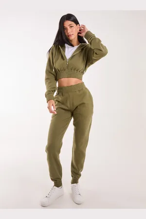 Pink Vanilla Detail Waistband Joggers - S