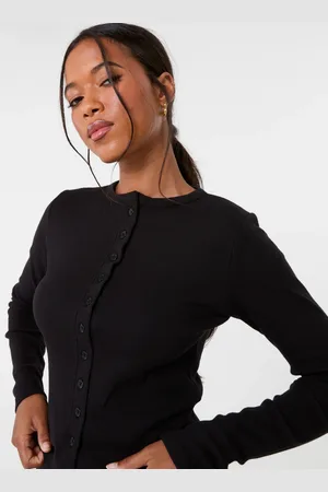 Pink Vanilla Ribbed Button Front Top - L